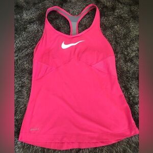 Nike Pink Dri-FIT Tank Top